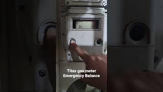 Titas Gas meter Emergency Balace [upl. by Rizika570]