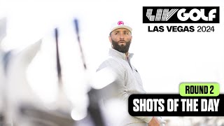 HIGHLIGHTS Top Shots of Round 2  LIV Golf Las Vegas [upl. by Rogergcam820]