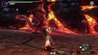 MHGU Crimson Fatalis  Great Sword Solo Valor [upl. by Virgin721]