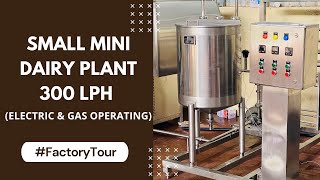 Small Scale Mini Dairy Plant 300 LPH  Milk Processing Plant  Dairy Processing Plant [upl. by Augustina523]