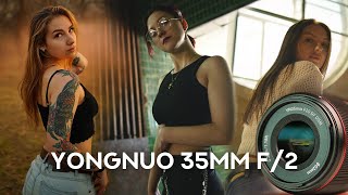 Yongnuo 35mm f2 Sony E  Review [upl. by Jannery]