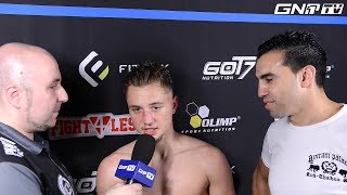 Dennis Wosik nach KoSieg gegen Kojo Ennin im Interview  Fight Vision Europe [upl. by Farah]