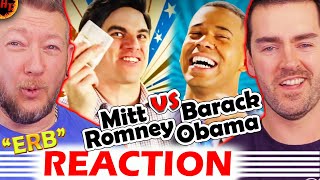 Barack Obama vs Mitt Romney REACTION Epic Rap Battles Of History  ERB [upl. by Letsyrk53]