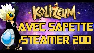 Kolizéum avec Sapette Steamer 200  DOFUS [upl. by Glaudia]