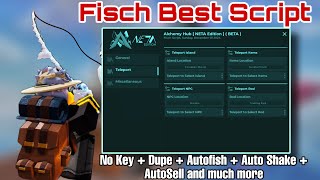 🎣 KEYLESS New Fisch Script GUI  Script  DUPE  AUTO FISH  AUTOSELL and Much More PASTEBIN [upl. by Alicsirp232]