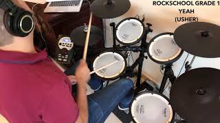 Rockschool Grade 1 Drums  Yeah Usher [upl. by Notslar363]