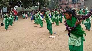 MAHUA JHARE C G SONG ME GOVT SCHOOL K BACHHON KA MAST AIROBICKS DANCE EXERCISE [upl. by Matti]