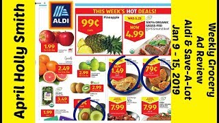 Weekly Grocery Ad Review Aldi  Jan 915 2019  April Holly Smith [upl. by Nancee80]