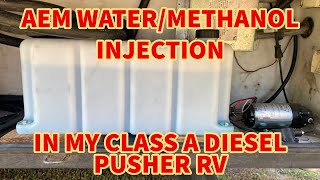 Installing AEM Water  Methanol Injection on a Caterpillar 3126B Powered RV [upl. by Adnohsel]