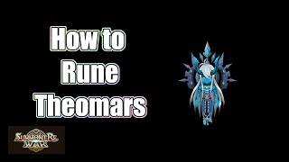 How to rune Theomars Summoners War [upl. by Allemat]