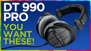 Beyerdynamic DT990 Pro UNDERRATED for gaming editing listening [upl. by Ised407]