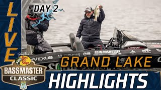 2024 Bassmaster Classic  Tulsa OK  Highlights  Day 2 [upl. by Arais808]