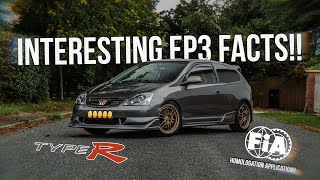 20 Facts You Didn’t Know About The Honda Civic Type R EP3 4K [upl. by Sims]