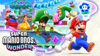 Super Mario Bros Wonder World 1 100 FULL PLAYTHROUGH FULL MOVIE [upl. by Nerrad842]