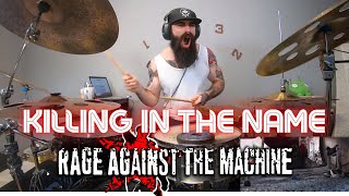 KILLING IN THE NAME  RAGE AGAINST THE MACHINE  DRUM COVER [upl. by Neetsirk]