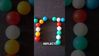 Using Colored Balls I made YouTube youtubeshorts shorts [upl. by Aip70]