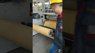 Foam tape hot melt adhesive coating lamination machine [upl. by Bez]