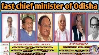 Chief Ministers of Odisha State  Odisha Chief Ministers Full List  viralvideo chiefminister [upl. by Verne394]