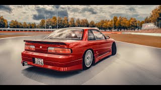 Nissan Silvia S13  Assetto Corsa Drift Test Video  T300 RS [upl. by Jeromy]