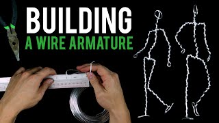 How to Make Wire Armatures for Sculpting [upl. by Haelam]