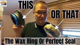 How To Install The Wax Ring or Danco Perfect Seal On Your Toilet Flange Explained In Detail [upl. by Caria]