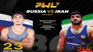 Kamran Ghasempours Incredible Comeback Against Ibragim Kadiev at PWL7 [upl. by Upshaw]