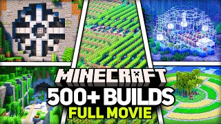 500 Build Projects for Survival Minecraft FULL MOVIE [upl. by Gula]