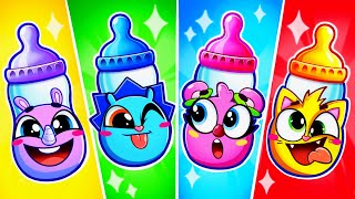 Bottle Milk Feeding Song 👶 Taking Care Of Baby  Kids Songs And Nursery Rhymes [upl. by Magda]