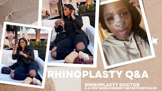 Rhinoplasty QampA and Review RHINOPLASTY DOCTOR REVEALED ADVICE ABOUT INTERNATIONAL PLASTIC SURGERY [upl. by Gherardo]