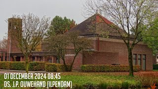 01122024  Ochtenddienst 0845  Goede Herderkerk  ds JP Ouwehand Ilpendam [upl. by Airehtfele]