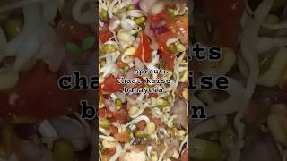 Sprouts chaat kaise banayeinshorts [upl. by Tavy]