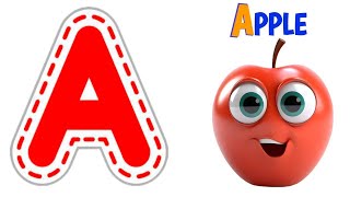 3D Alphabet  ABC Song for Kids  abcdefghijklmnopqrstuvwxyz 3D Letters  Learning Alphabet [upl. by Endor910]