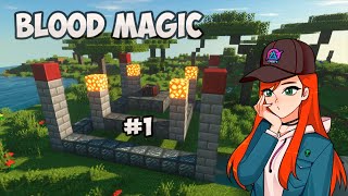 GravityCraftnet Гайд  BloodMagic 1165  Основы мода  Часть 1 [upl. by Milly]