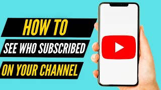 How to See Who Subscribed to Your YouTube Channel 2023 [upl. by Boardman]