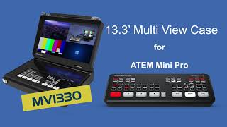 MultiView Display Case for ATEM Mini Pro 『MV1330』 [upl. by Chicky985]