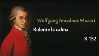 Mozart K152 Ridente la calmawmv [upl. by Elana]