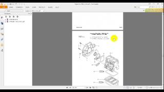 TAKEUCHI EXCAVATOR TB016 Parts Manual 1 [upl. by Colin92]