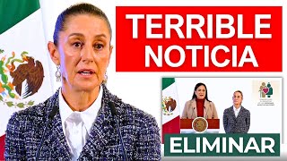 💥TERRIBLE NOTICIA DESTAPA LA PRESIDENTA💥PARA ADULTOS MAYORES quotPENSION EN PELIGROquotDEFIENDE TU PAGO💥 [upl. by Tcideneb]