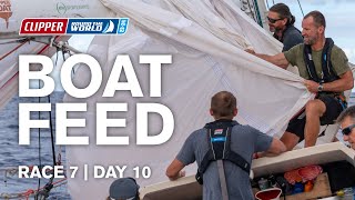 Boat Feed Race 7  Day 10  Ha Long Bay Viet Nam [upl. by Lasorella524]