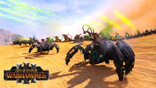 Skaven VS Tomb Kings  Skaven Esoterica  Total War WARHAMMER 3  FIRESupport  4K [upl. by Aubreir117]