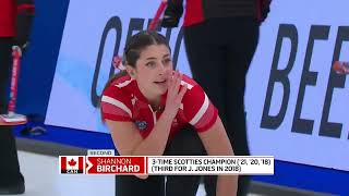 Draw 2  2022 Scotties Tournament of Hearts  Duncan ON vs Einarson CA [upl. by Elmina]