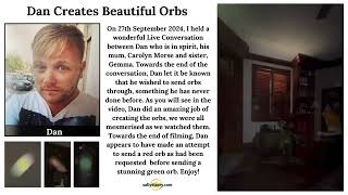 Dan Creates Beautiful Orbs for his Mum and Sister [upl. by Darn]