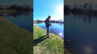 I Had Veterans Day Off So I Went Fishing fishing fish fishinglife bass [upl. by Htrap]