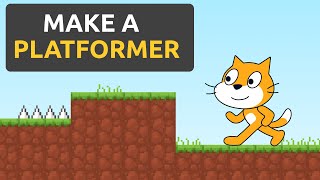 How To Make a Platformer in Scratch  Episode 1 [upl. by Aihsemaj]