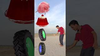 Tractor wheel to windy chocolate jelly rice amp potty cake trending shorts vfx [upl. by Eiryt]