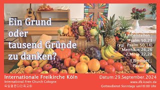 Ein Grund oder tausend Gründe zu danken [upl. by Risa226]