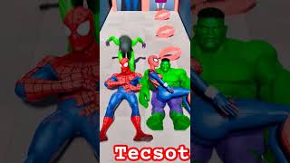 Kiss run  spider man vs hulk baryy prison hulk spiderman gta [upl. by Nolyd]