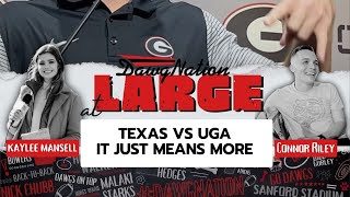 Why a UGA win at Texas shapes so much more than just the playoff picture  DawgNation at Large [upl. by Yruj]