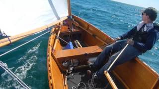 Goat Island Skiff good wind and small ocean waves [upl. by Mllly719]