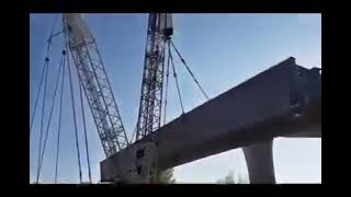 TWO HEAVY CROWLER CRANE FAILED 😭 [upl. by Sidwell]